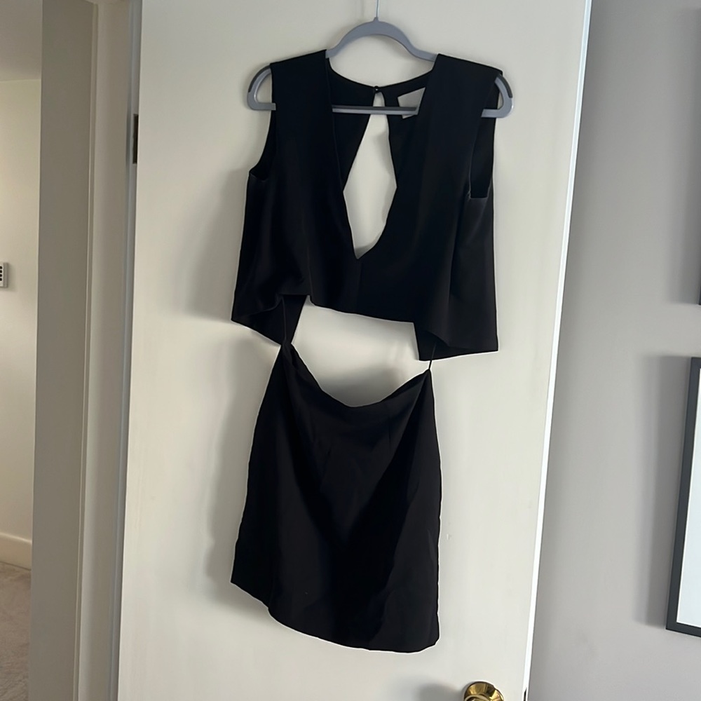 Solace London Black Two Piece Set